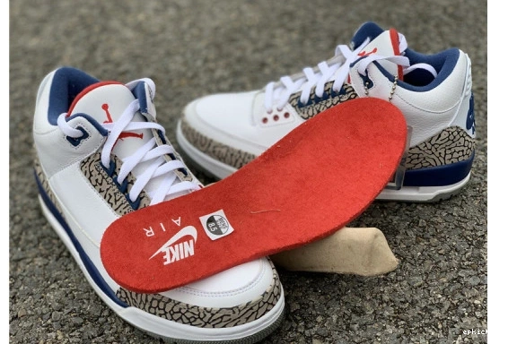 Cheap EP 854262-106 FIRST 854262-106 BLUE NIKE TRUE RETRO 3 AIR LOOK JORDAN AIR 0114